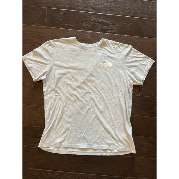 The North Face Other - The North Face Shirt Mens XL‎ Blue Short Sleeve Outdoor Never Stop Exploring
